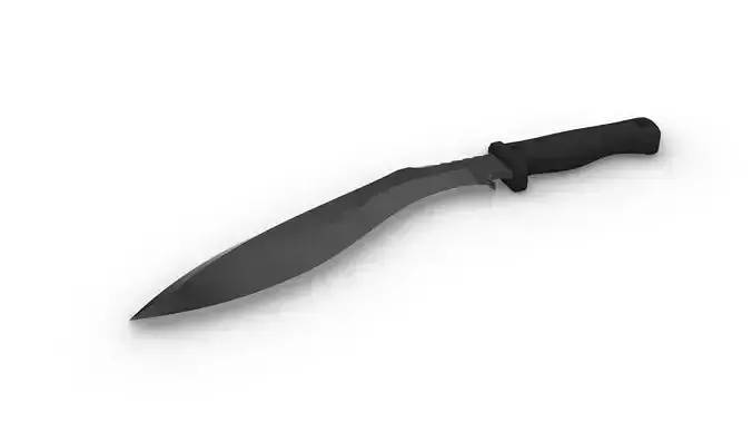 Cs2 Kukri Knife - CS2 Knife STL - Gaming Prop STL File 3D print model