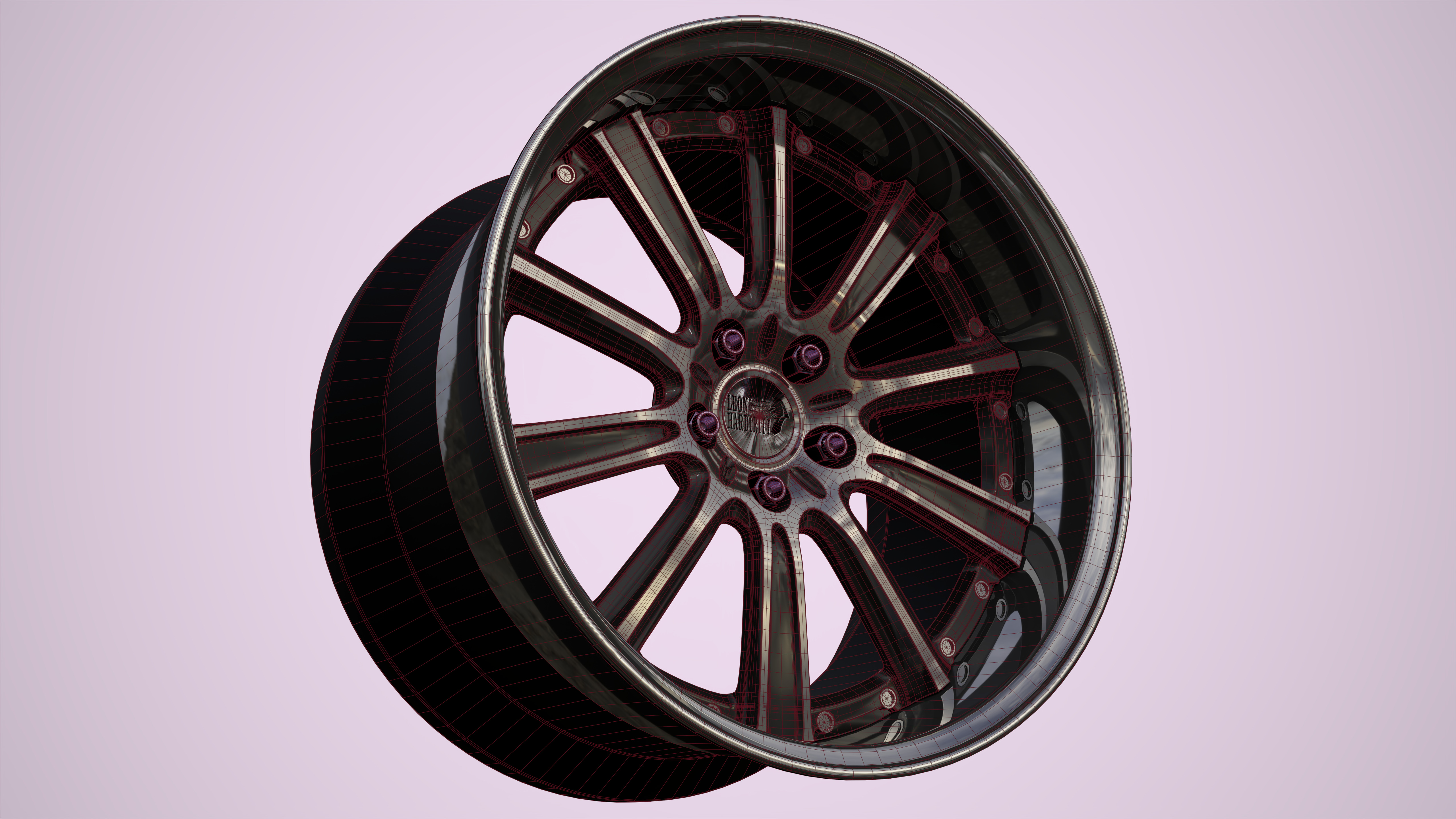 Leon Hardiritt Gral Low-poly 3D model_11