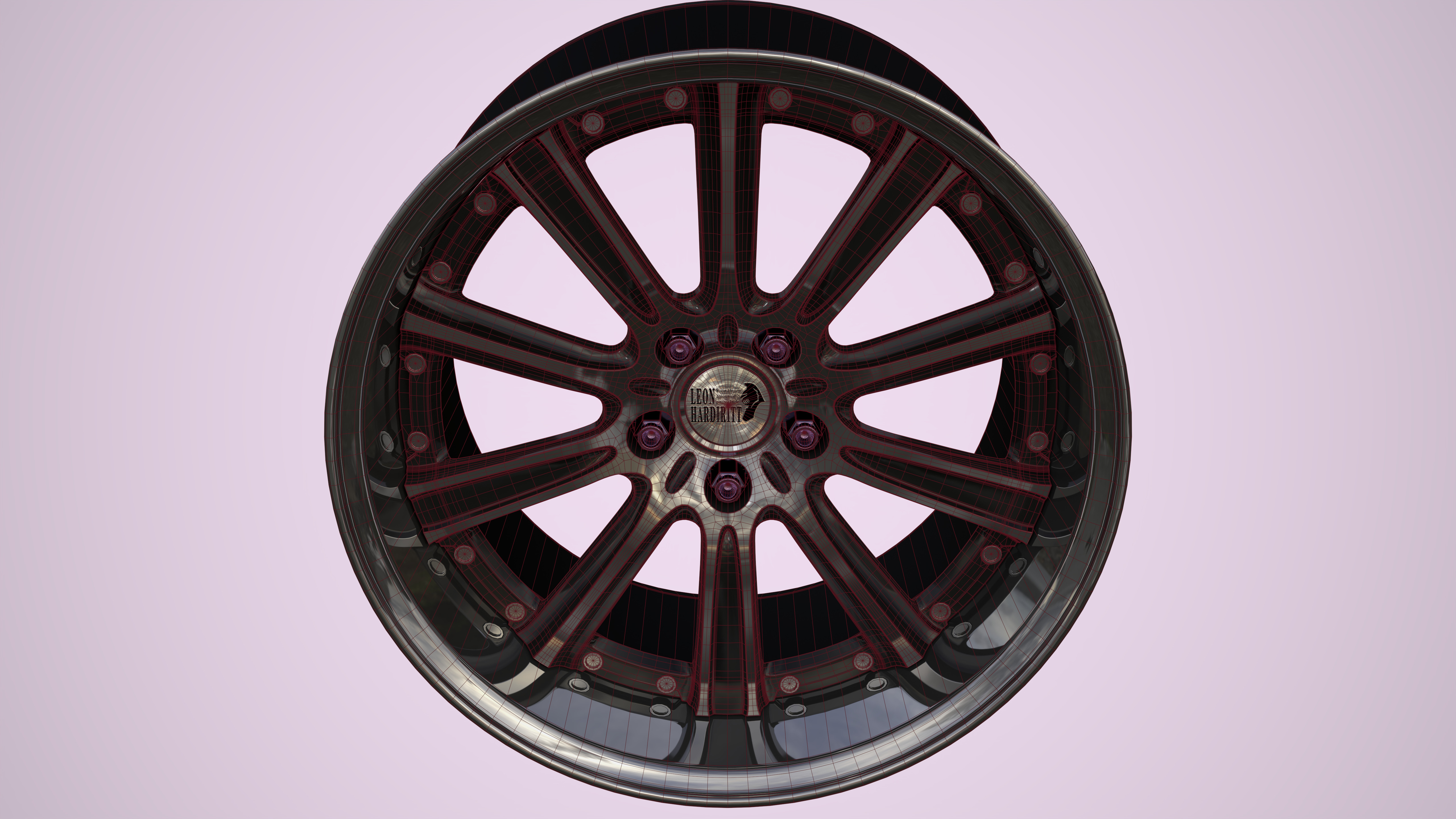 Leon Hardiritt Gral Low-poly 3D model_13