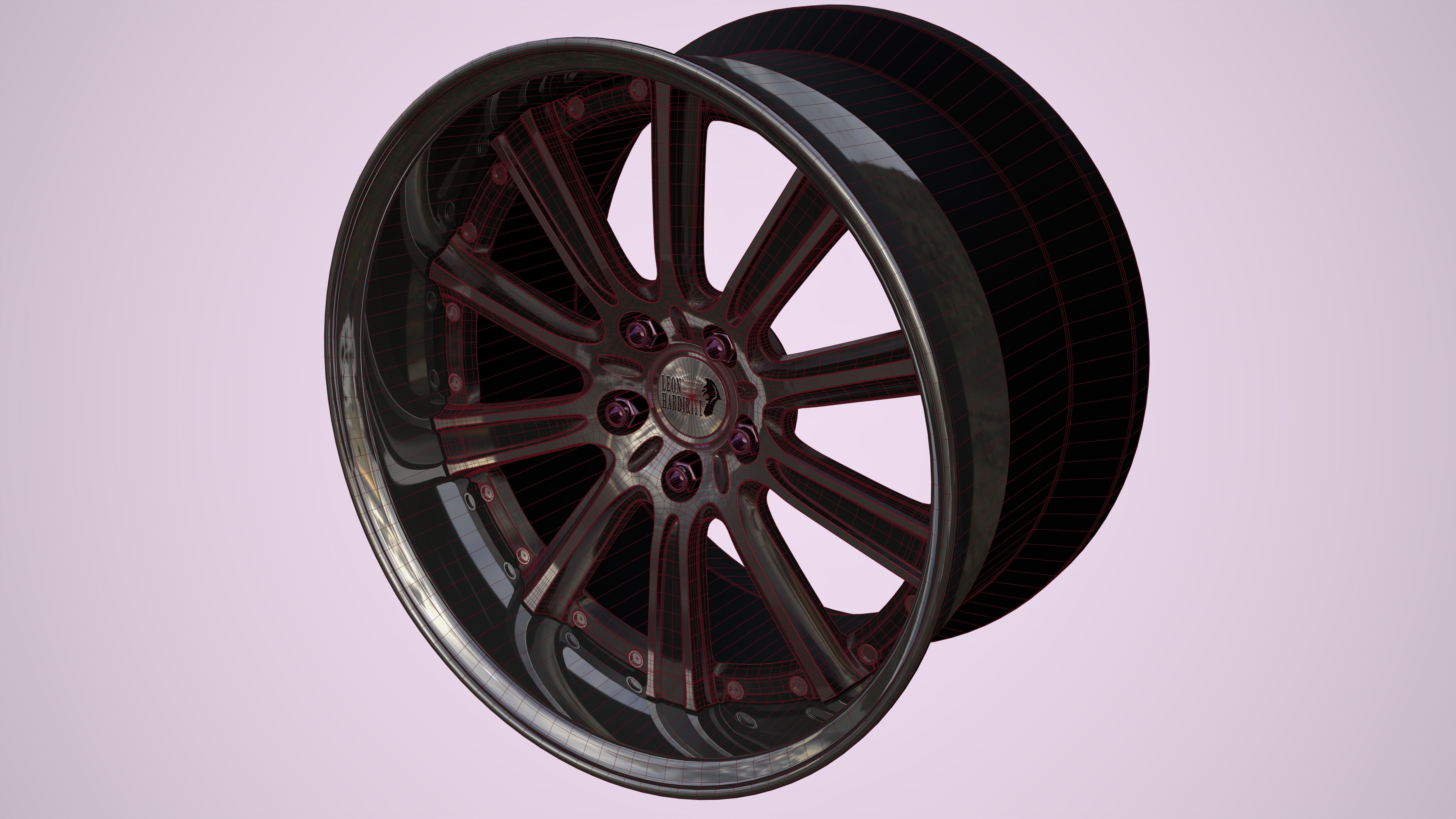 Leon Hardiritt Gral Low-poly 3D model_14