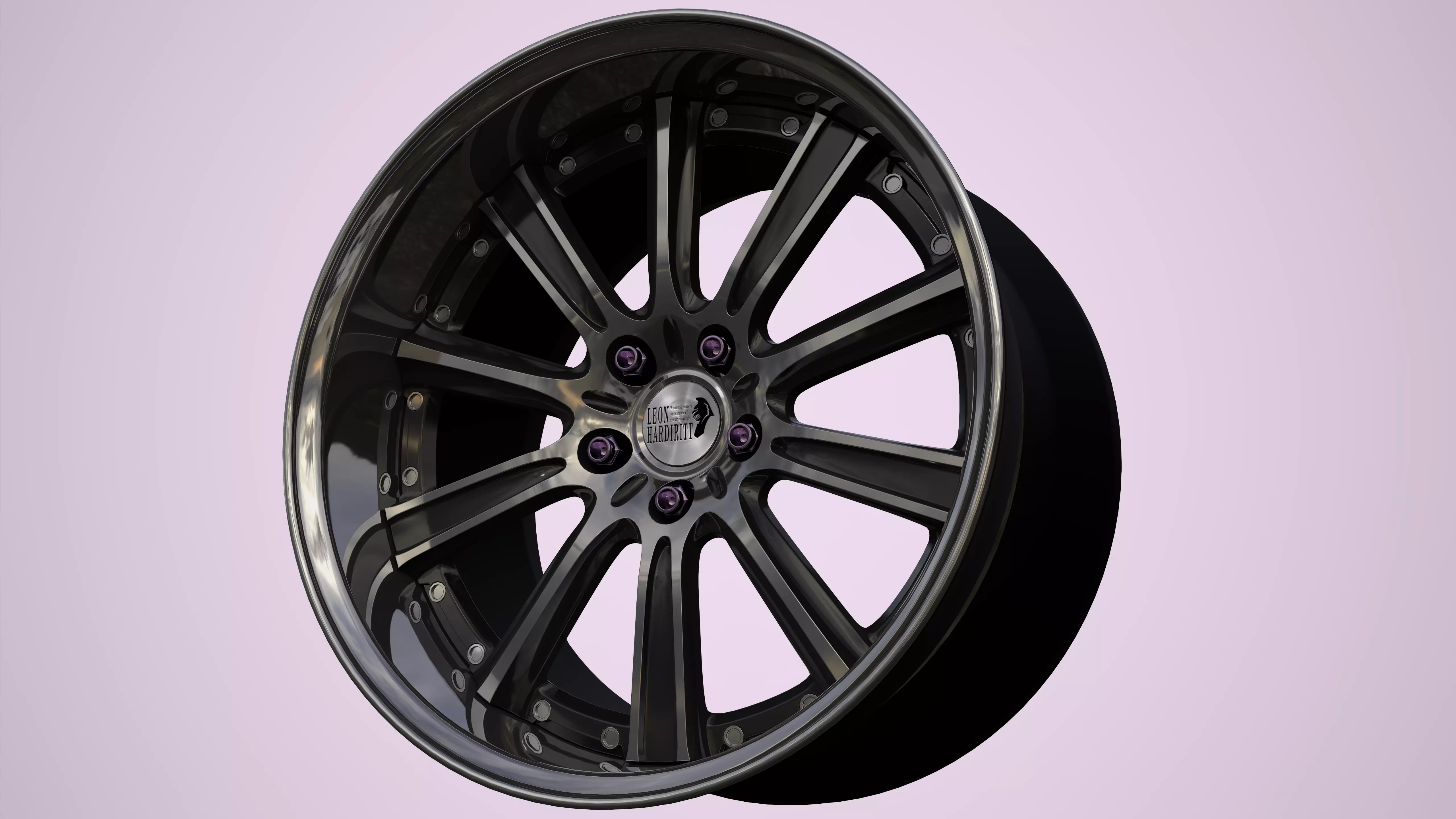 Leon Hardiritt Gral Low-poly 3D model_0