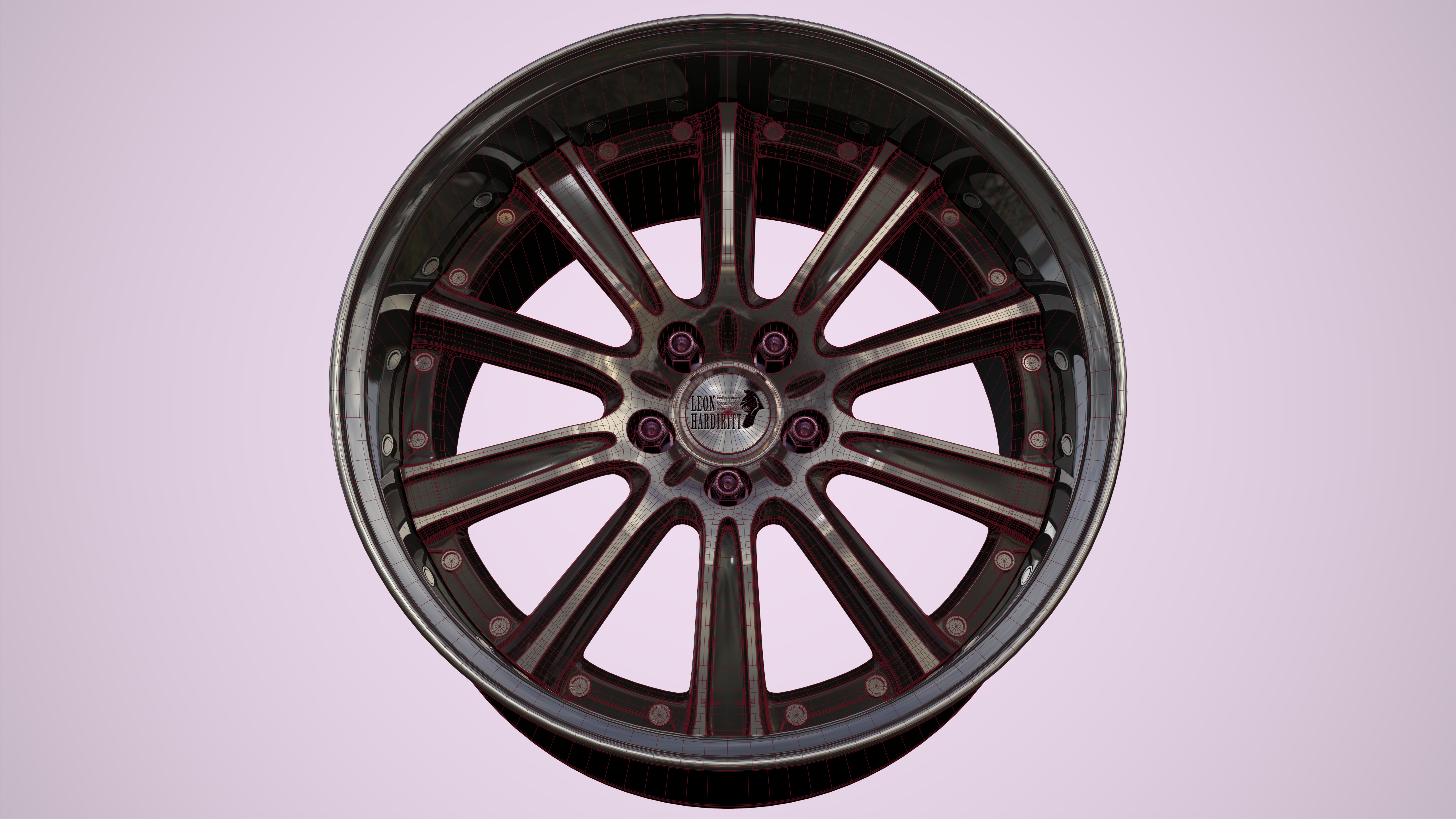 Leon Hardiritt Gral Low-poly 3D model_10