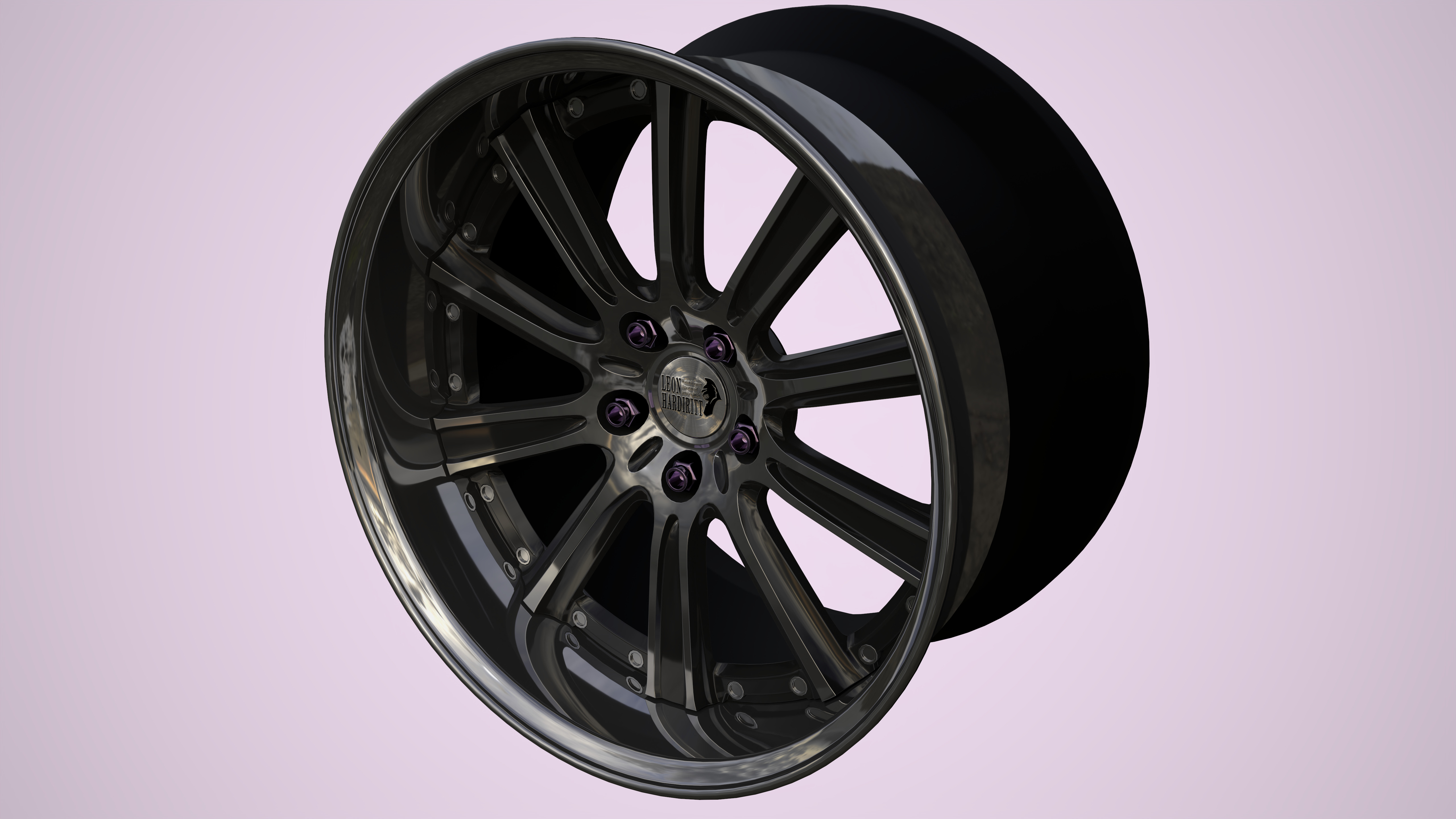 Leon Hardiritt Gral Low-poly 3D model_6