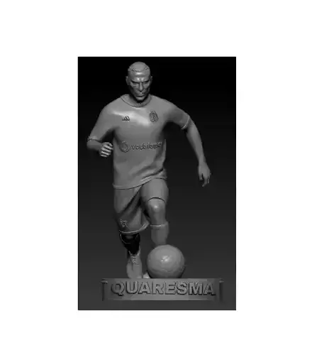 Ricardo Quaresma 3D Printable Figurine STL File Digital Download