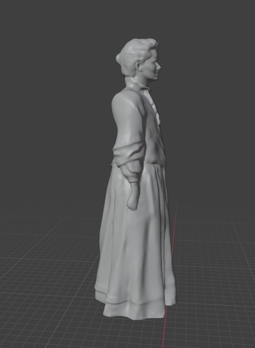 Marie Curie 3D print model_27