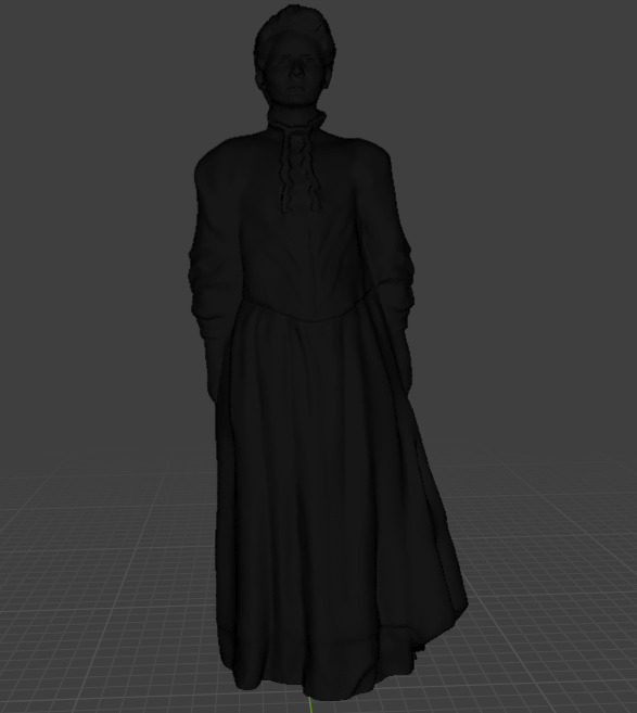 Marie Curie 3D print model_20