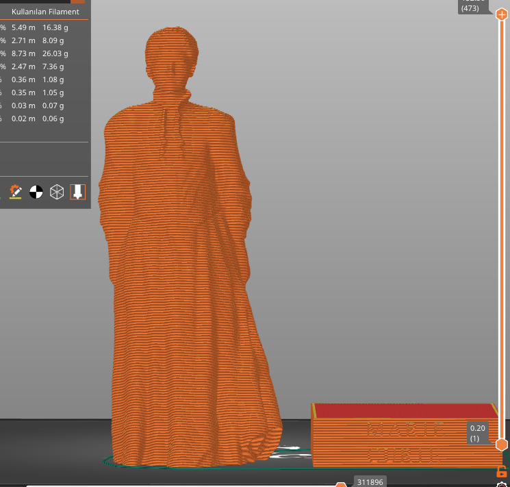 Marie Curie 3D print model_25