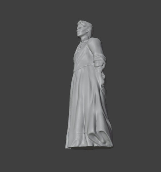 Marie Curie 3D print model_6