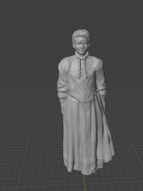 Marie Curie 3D print model_1