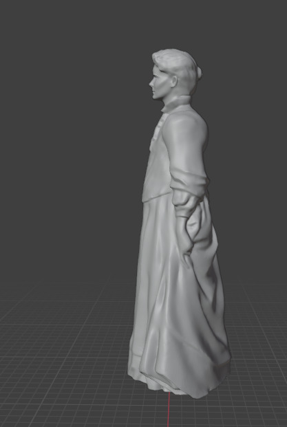 Marie Curie 3D print model_5