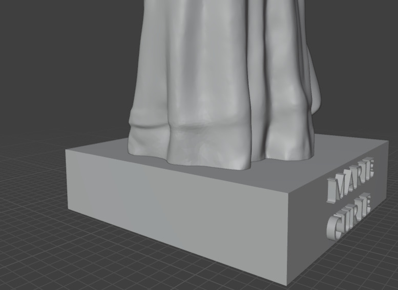 Marie Curie 3D print model_21