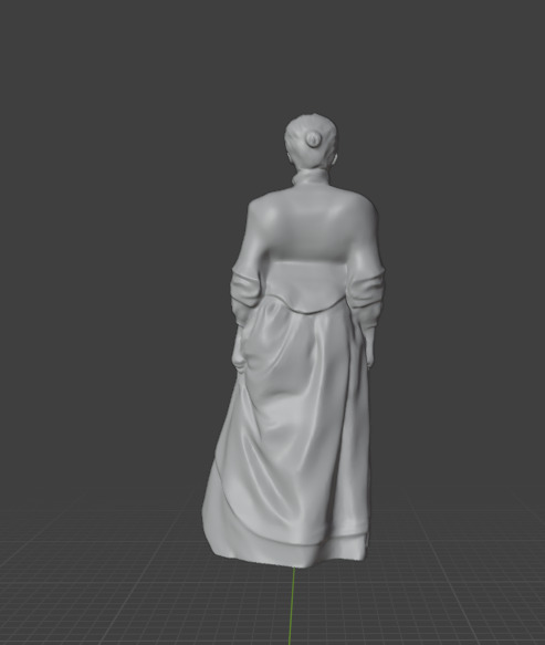 Marie Curie 3D print model_31