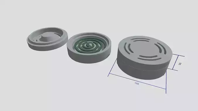 komar 3D print model