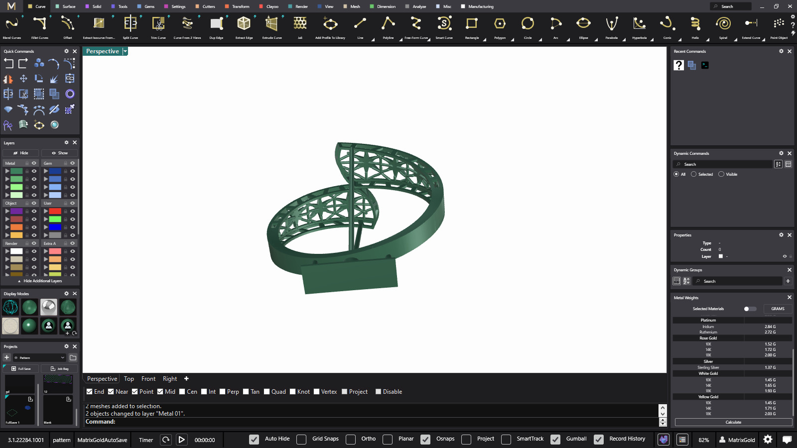Fusion ring 3D printer model code 270 3D print model 3D print model_7