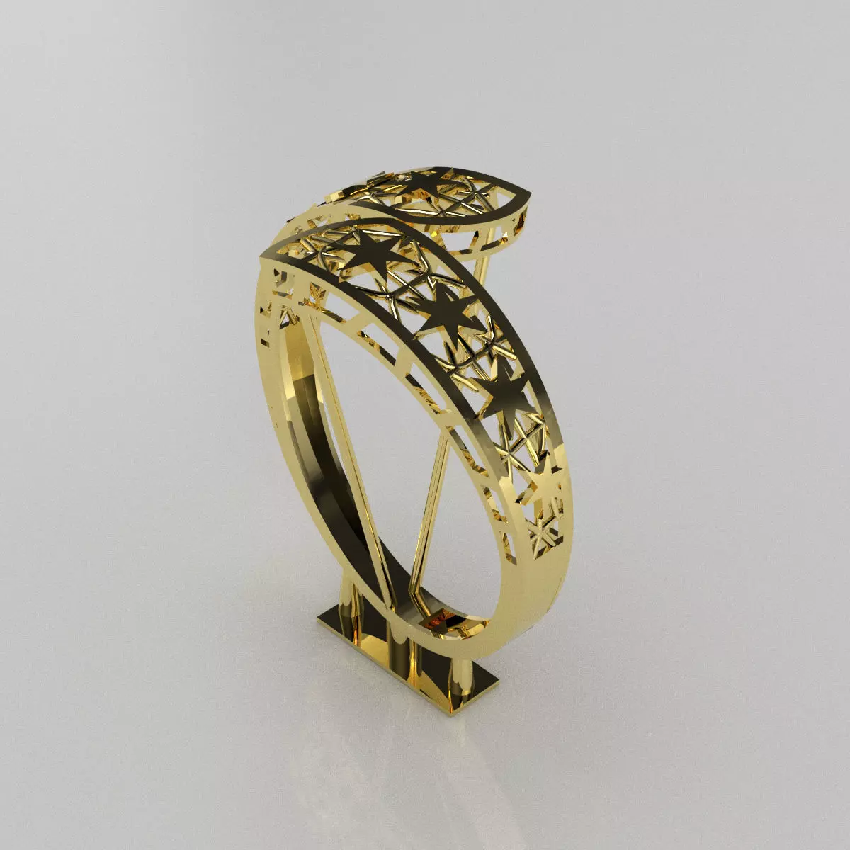 Fusion ring 3D printer model code 270 3D print model 3D print model_0