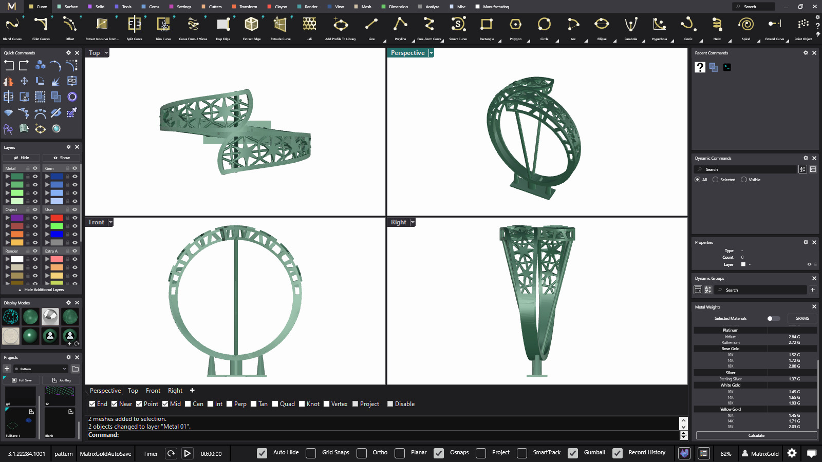 Fusion ring 3D printer model code 270 3D print model 3D print model_16