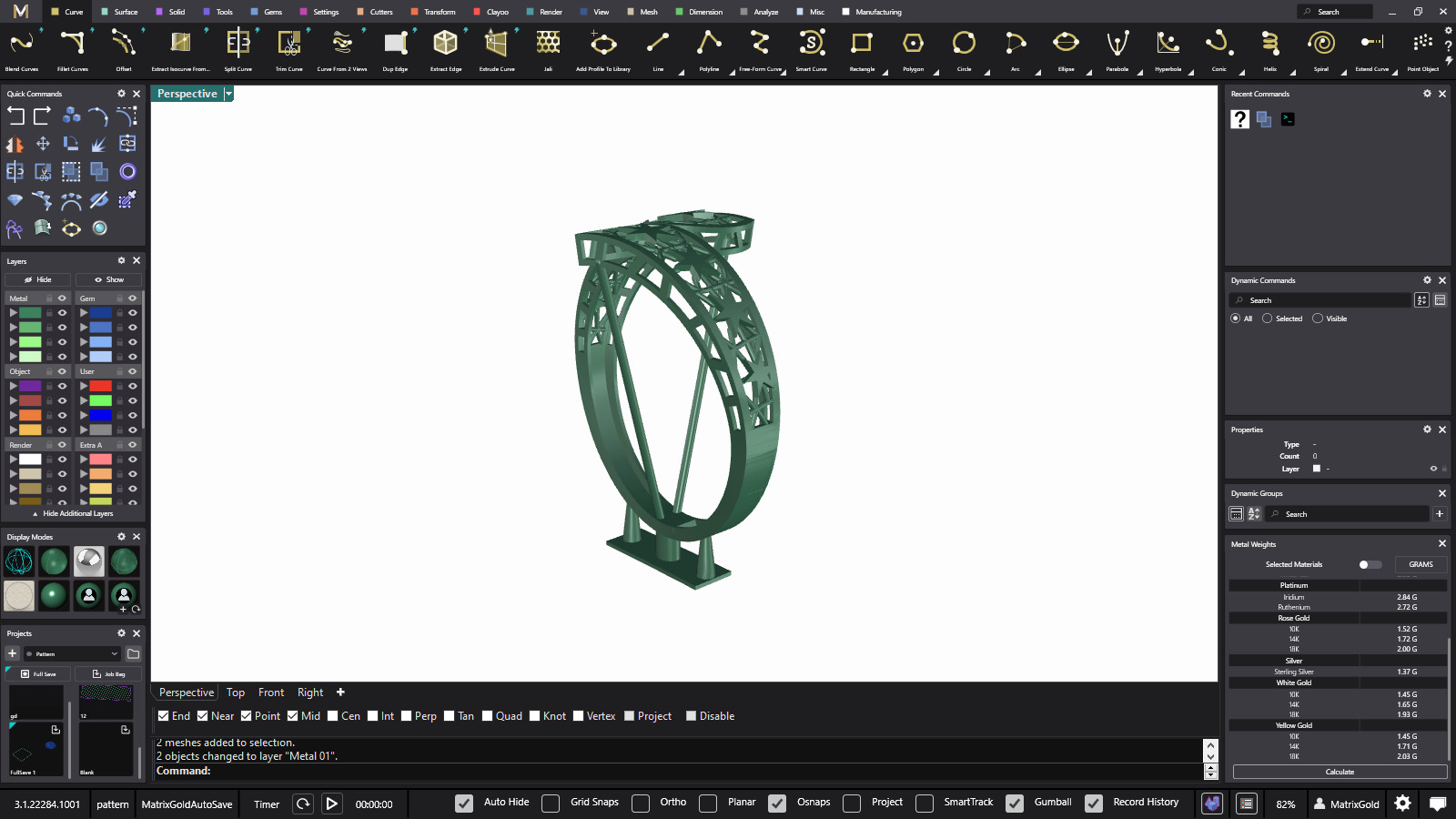 Fusion ring 3D printer model code 270 3D print model 3D print model_10