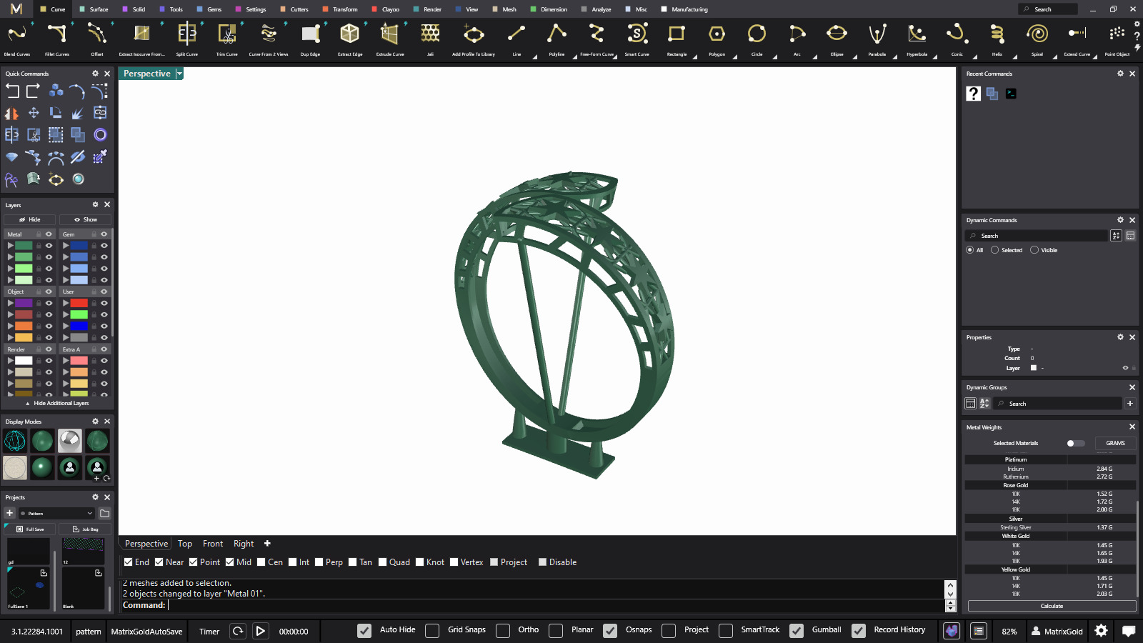 Fusion ring 3D printer model code 270 3D print model 3D print model_6