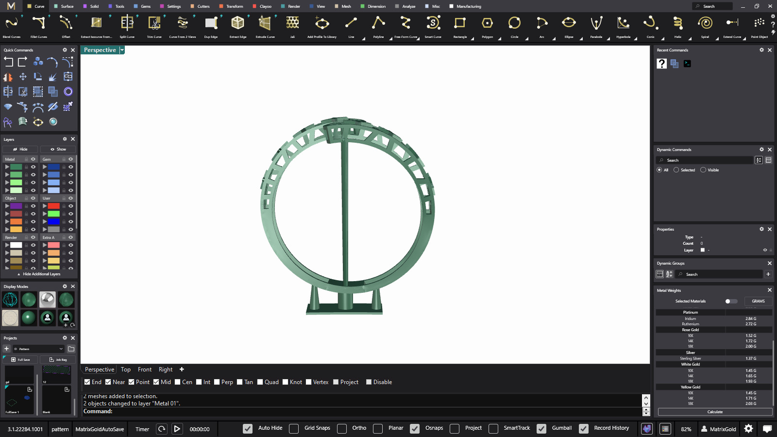 Fusion ring 3D printer model code 270 3D print model 3D print model_11