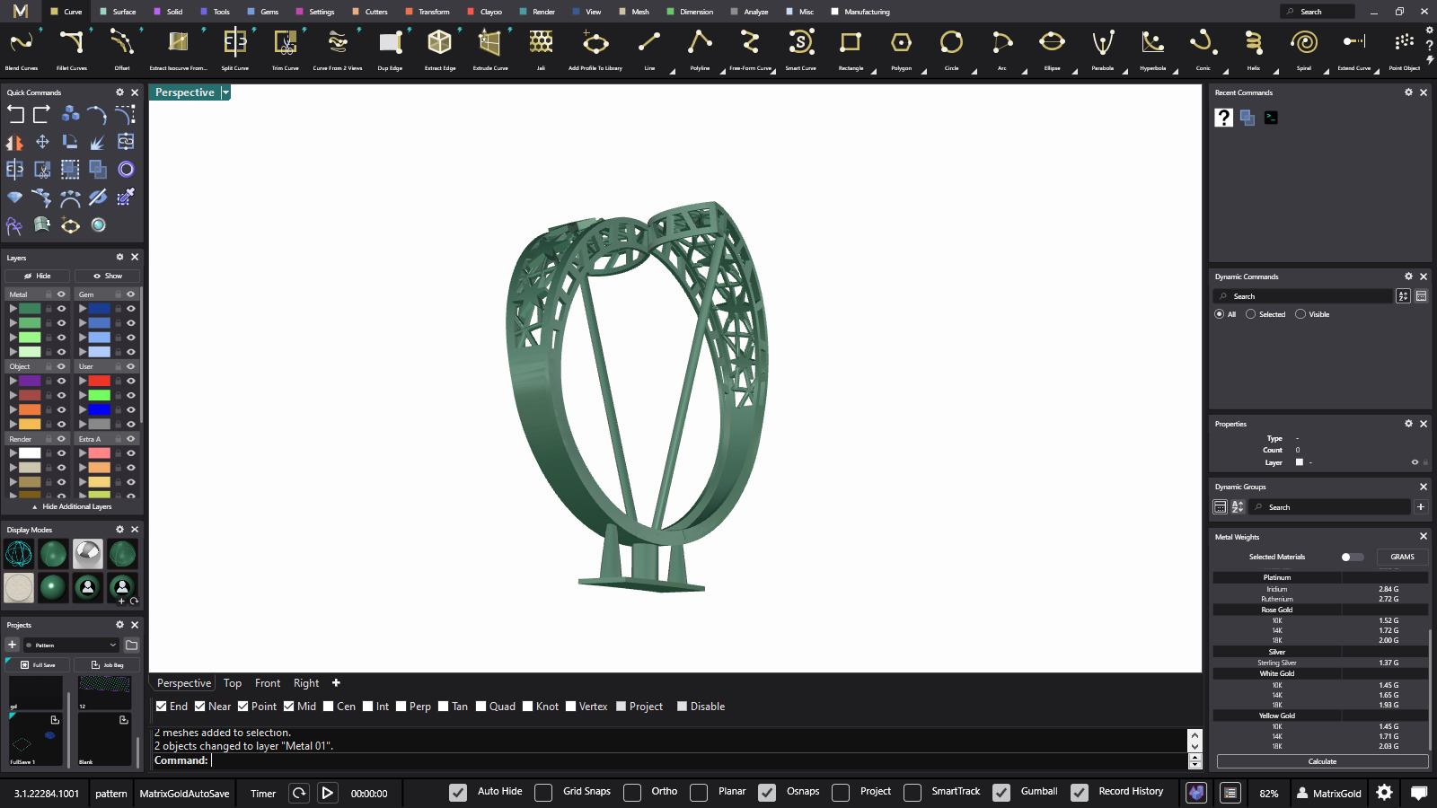 Fusion ring 3D printer model code 270 3D print model 3D print model_9