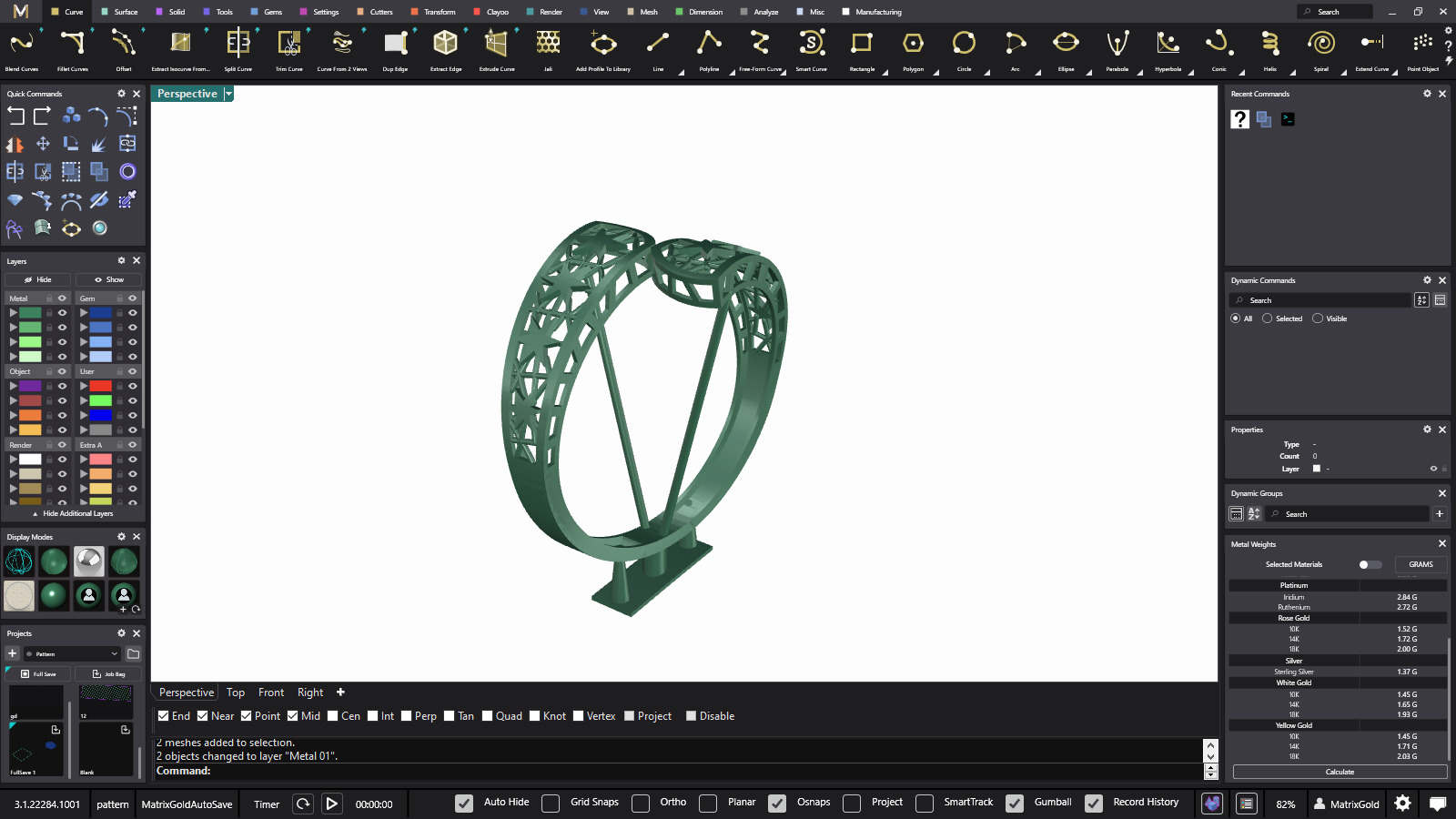 Fusion ring 3D printer model code 270 3D print model 3D print model_5