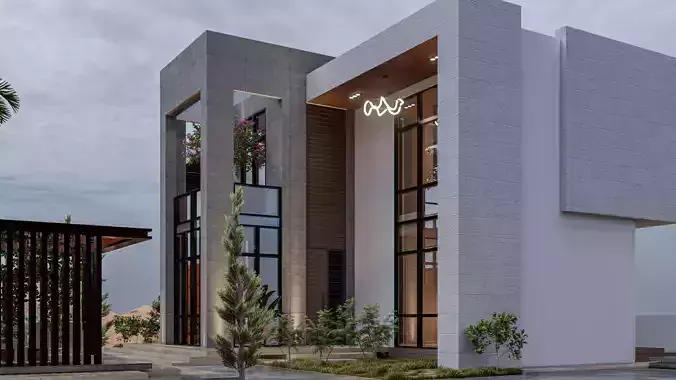Modern villa in KSA Tandha