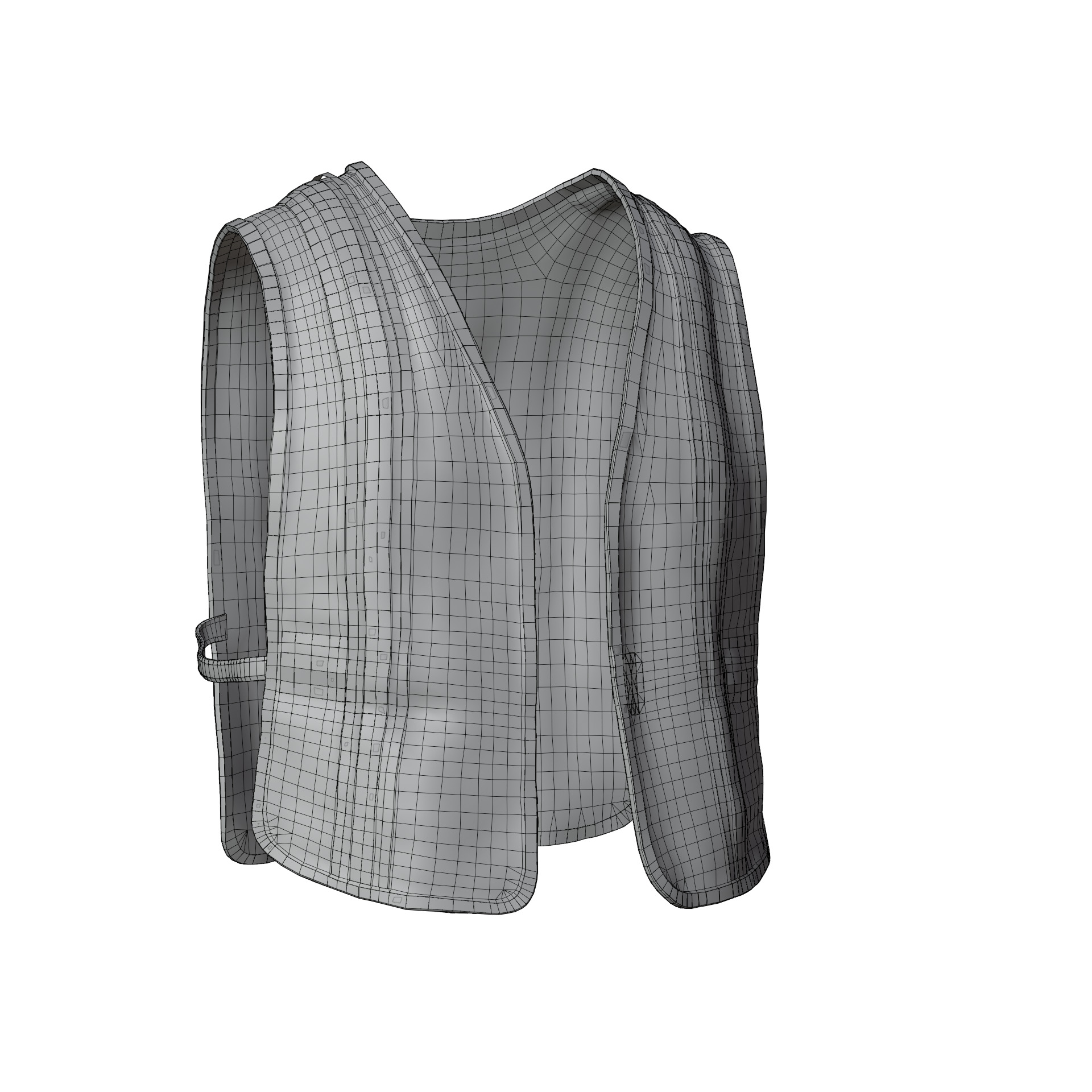 Construction Worker  Rigged 3D model_27