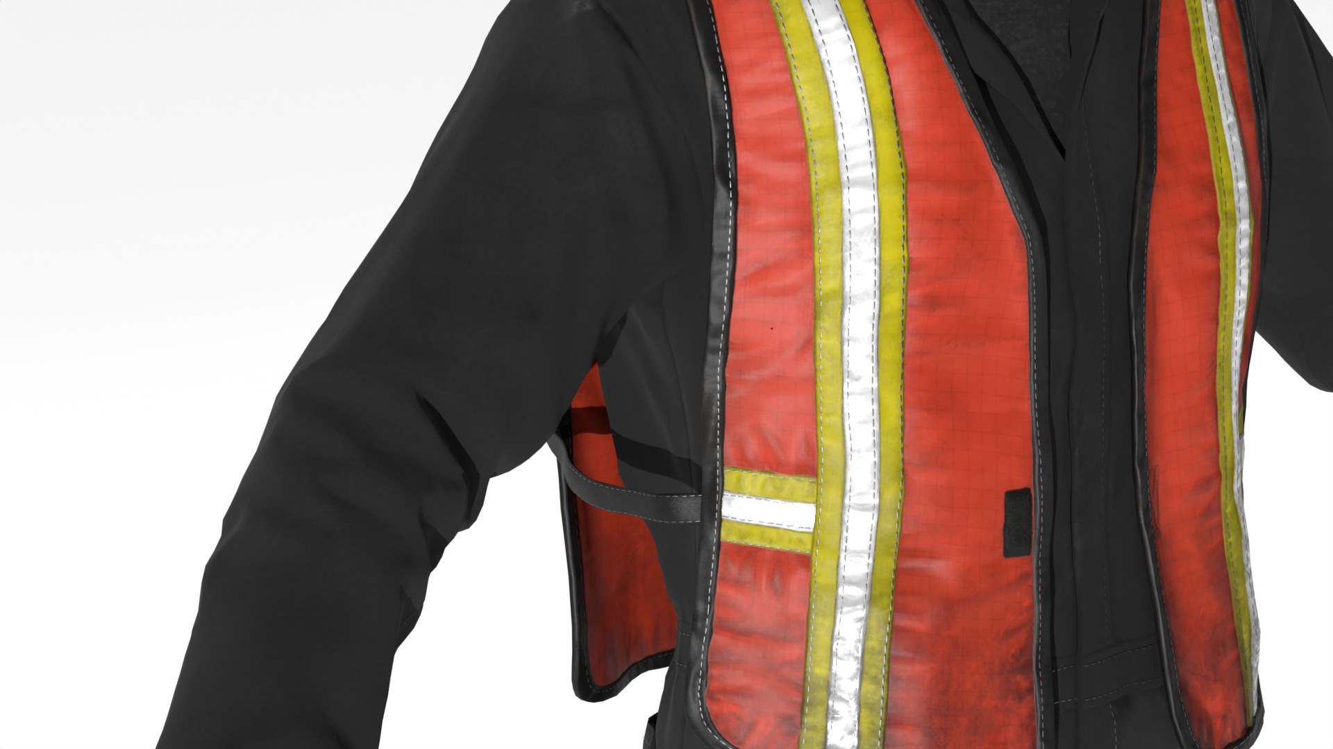 Construction Worker  Rigged 3D model_13