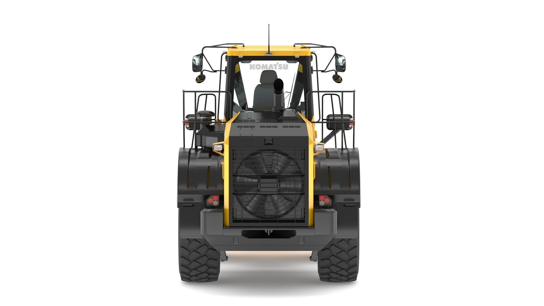 Komatsu WA500-8 Yard Loader Wheel Loader 3D model_5