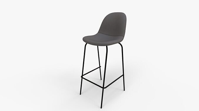Kody Bar Counter Stool 3D model 7