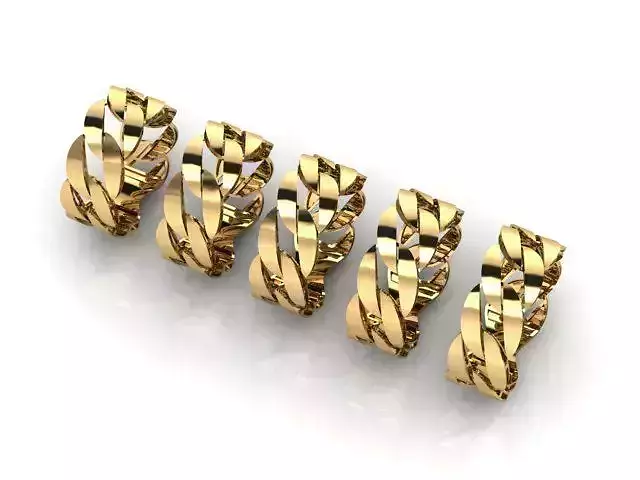 Gold Ring Cartier Ring stl 3dm 3dprintmodel