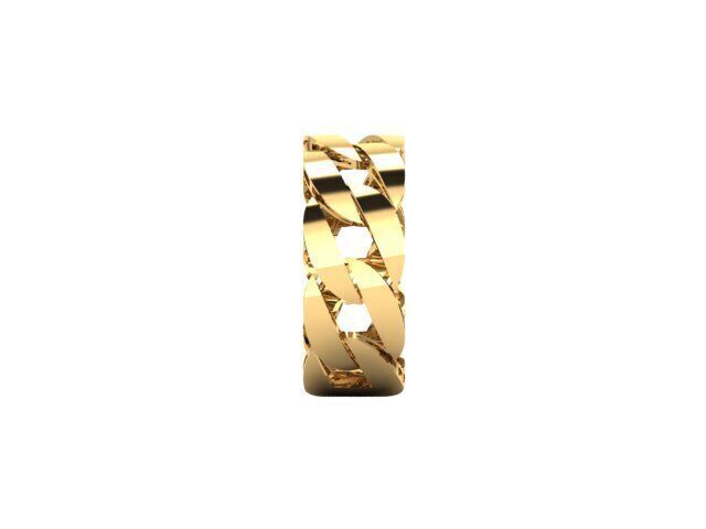 Gold Ring Cartier Ring stl 3dm 3dprintmodel 3D print model_3