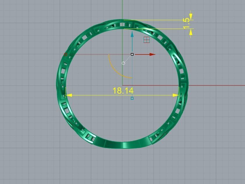 Gold Ring Cartier Ring stl 3dm 3dprintmodel 3D print model_10