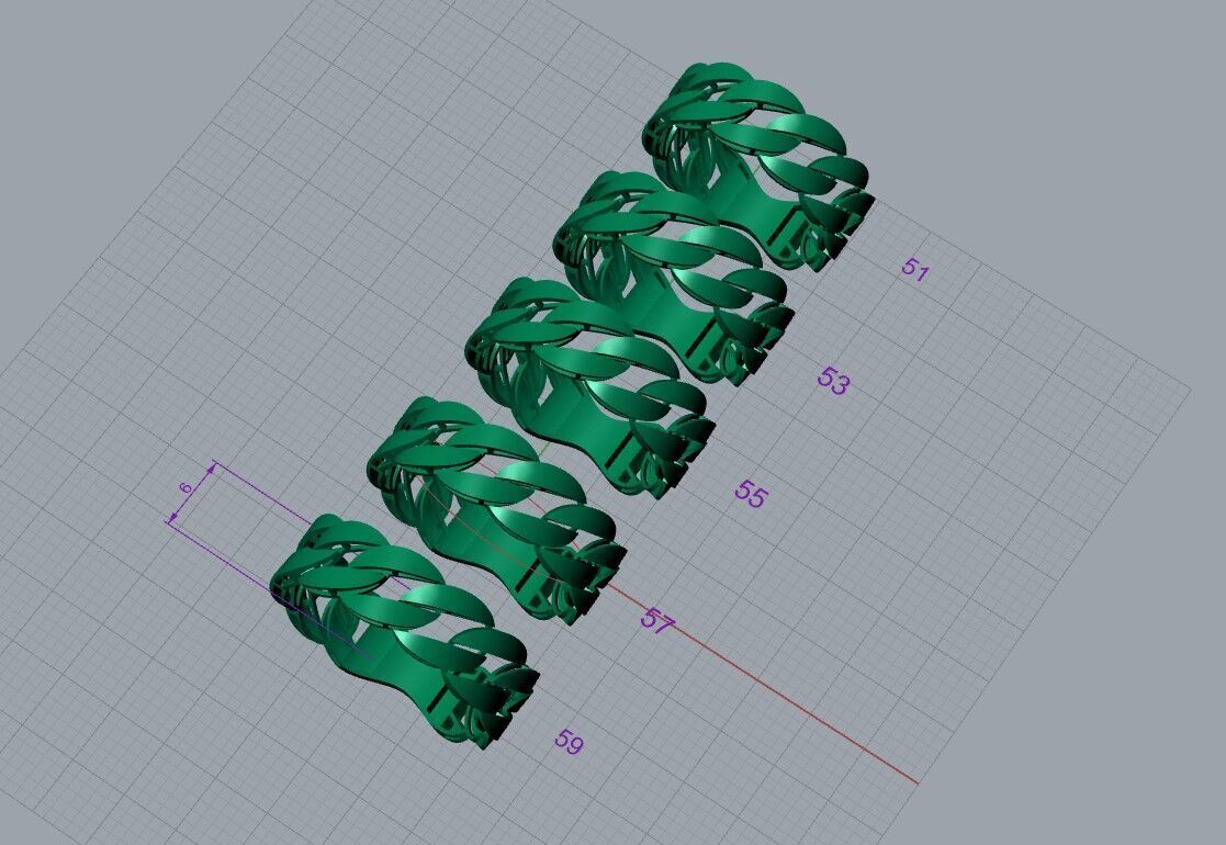 Gold Ring Cartier Ring stl 3dm 3dprintmodel 3D print model_1