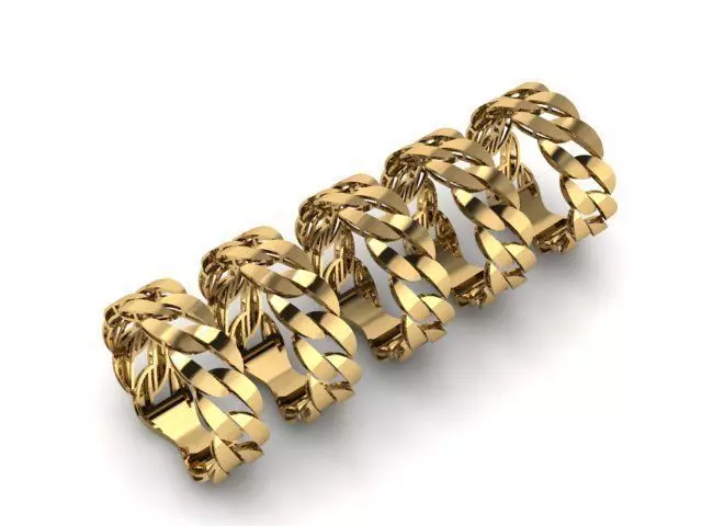 Gold Ring Cartier Ring stl 3dm 3dprintmodel 3D print model_0