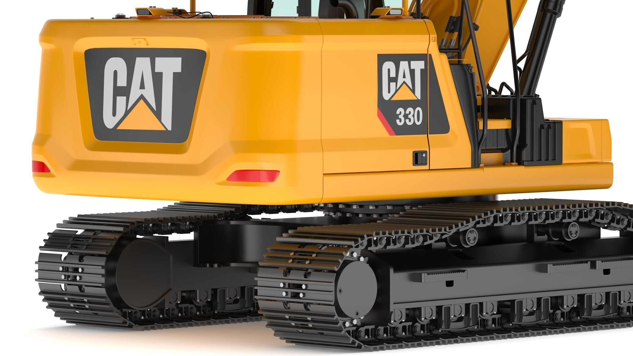CAT 330 Hydraulic Excavator 3D model_14