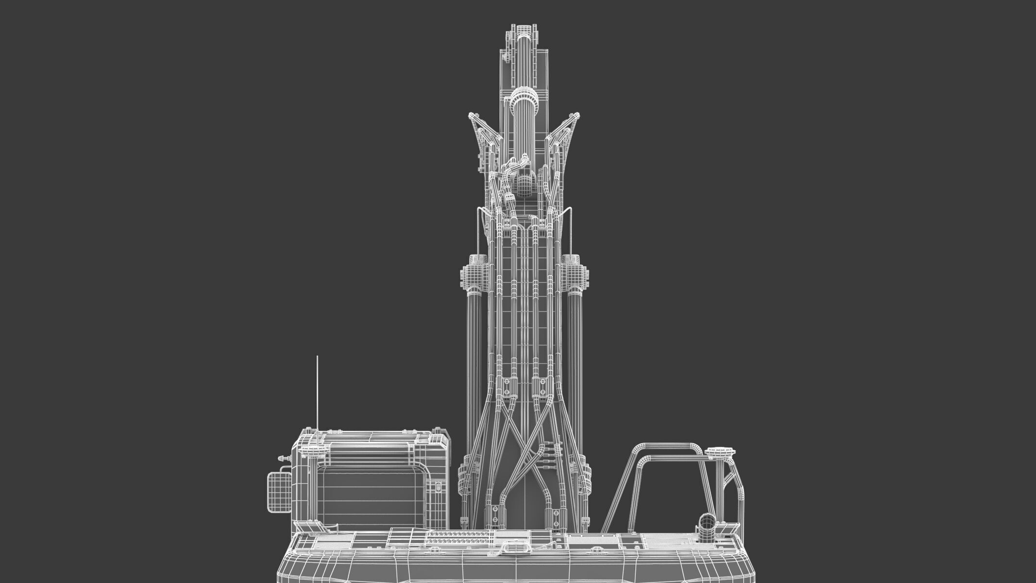 CAT 330 Hydraulic Excavator 3D model_37