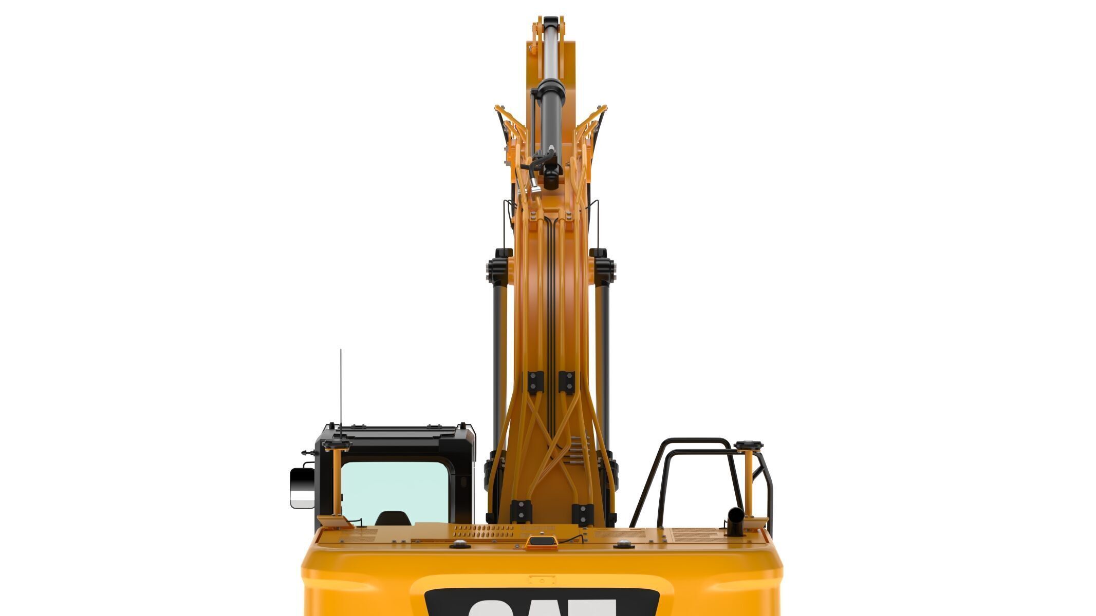 CAT 330 Hydraulic Excavator 3D model_15