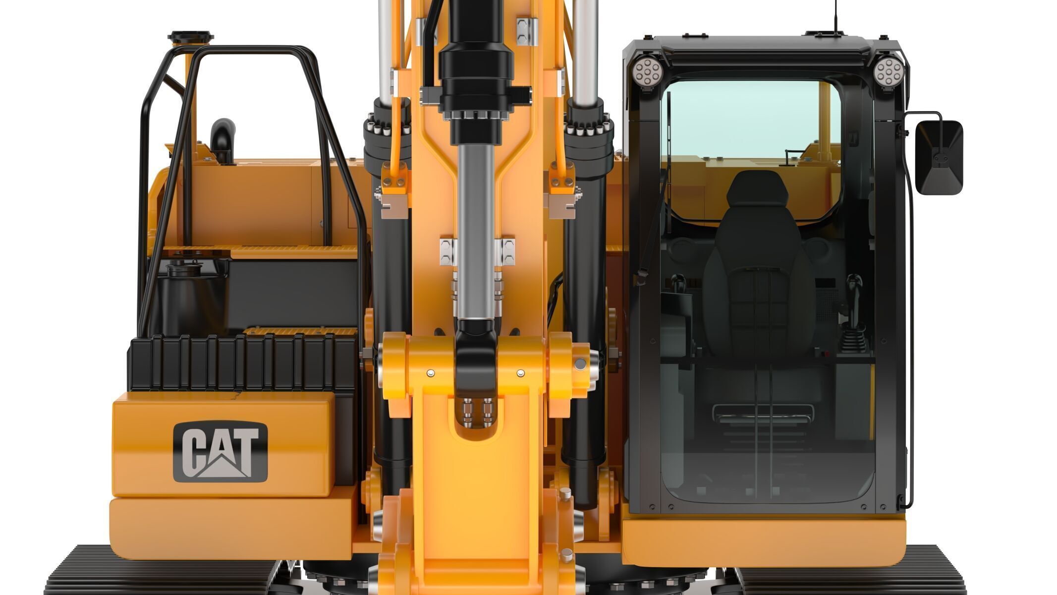 CAT 330 Hydraulic Excavator 3D model_11