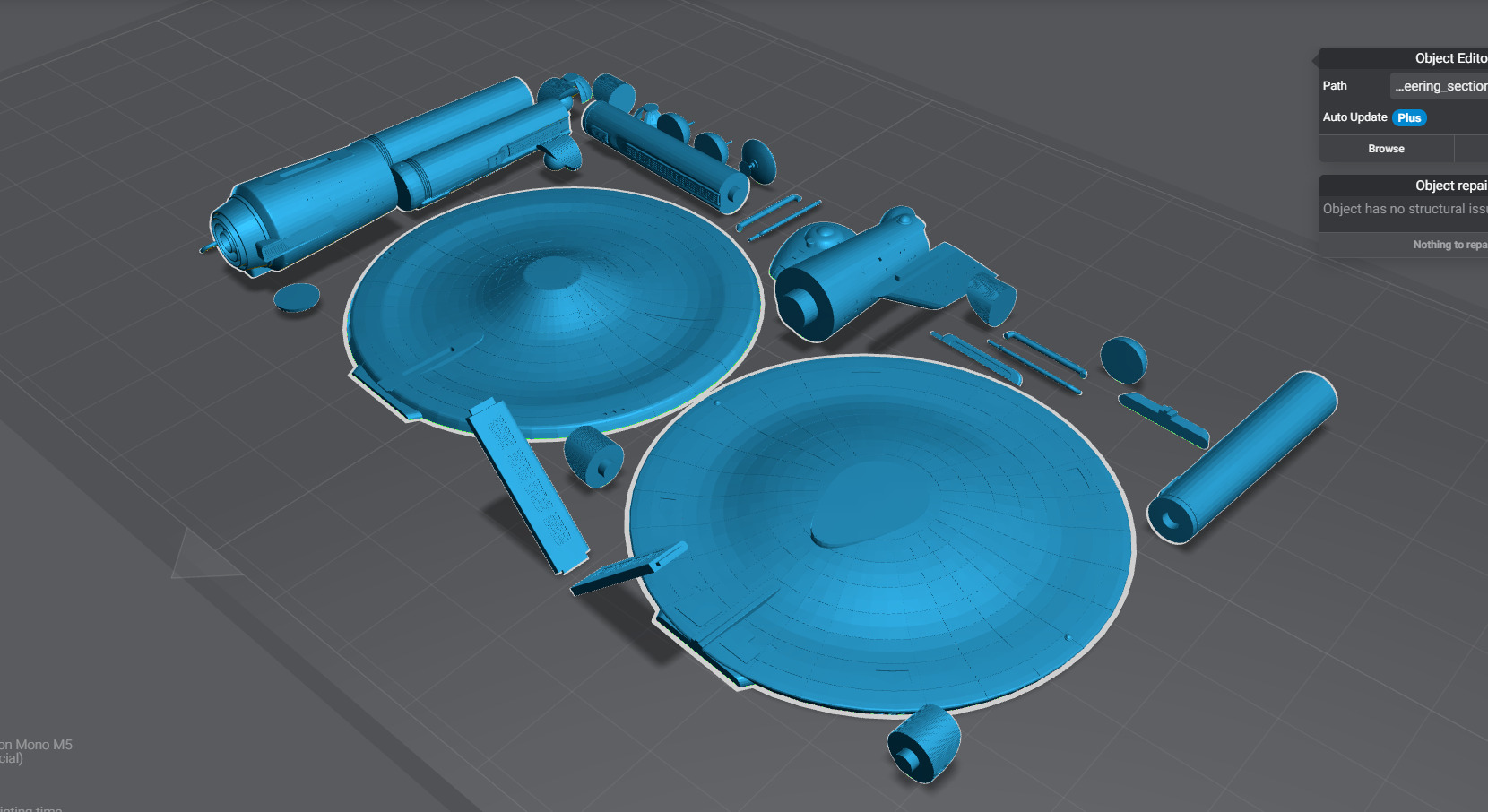 USS Enterprise NCC 1701 3D print model_35