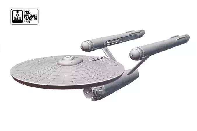 USS Enterprise NCC 1701 3D print model
