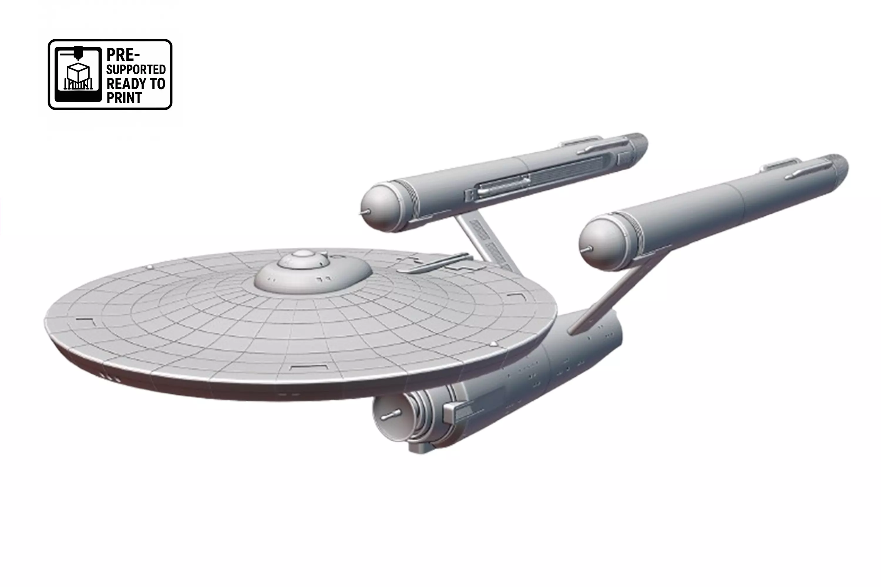 USS Enterprise NCC 1701 3D print model_0