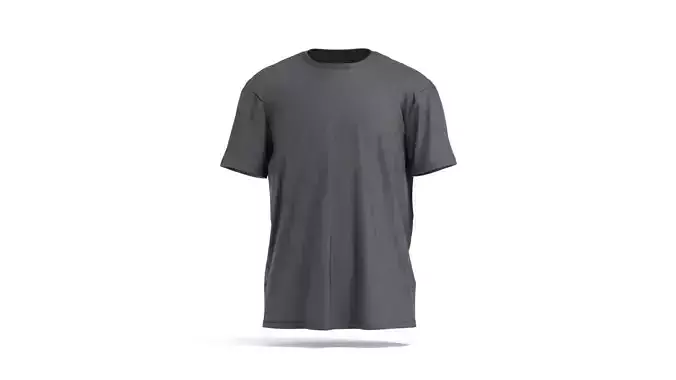 Black Oversized T-Shirt - mens wrinkled crewneck tshirt