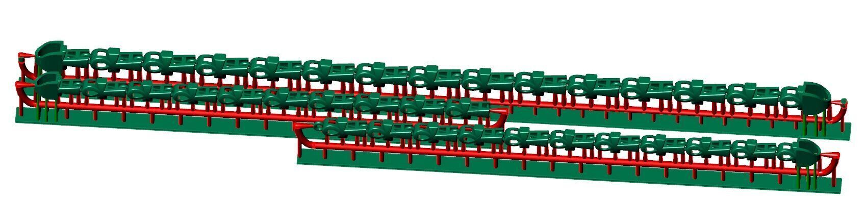 7MM Top-Selling Ankh Cross Bracelet 3D Model 3D print model_1