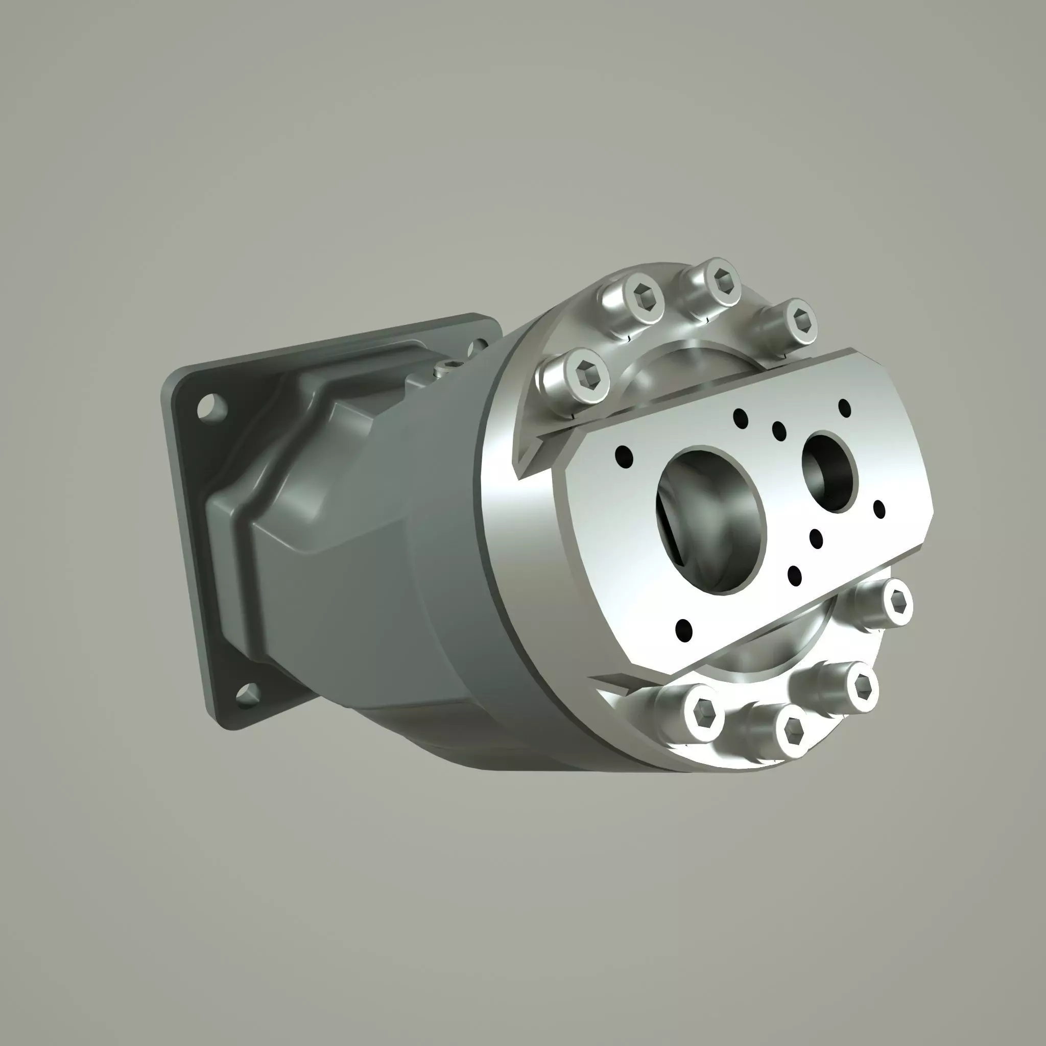 Corner Hydraulic Transmission Shaft Free 3D print model
