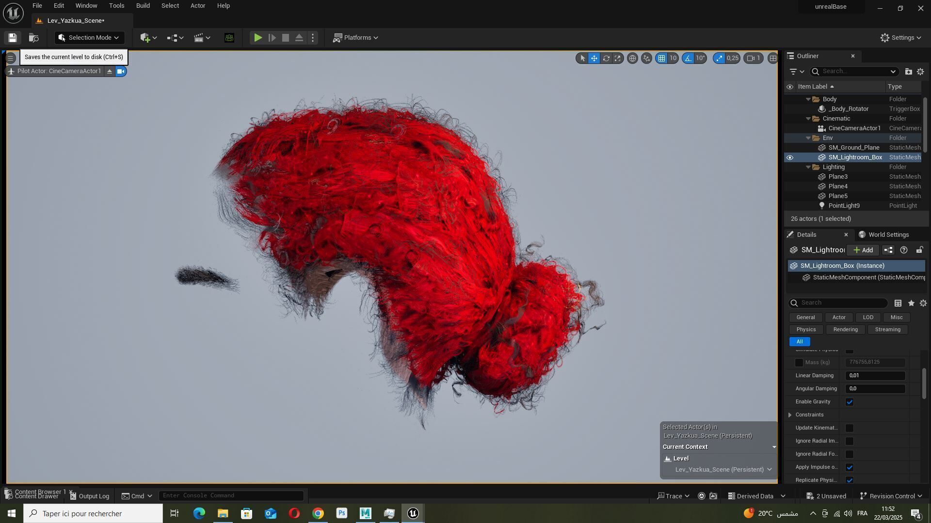 Curly Low Man Bun -Realistic Male 3D Hair Model Low-poly 3D model_18