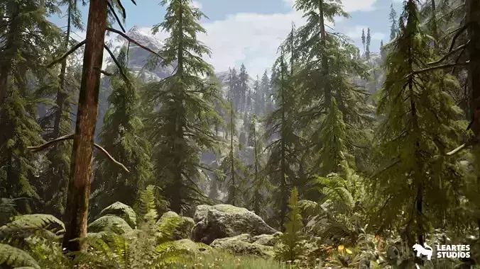 Hemlock Forest Jungle Environment