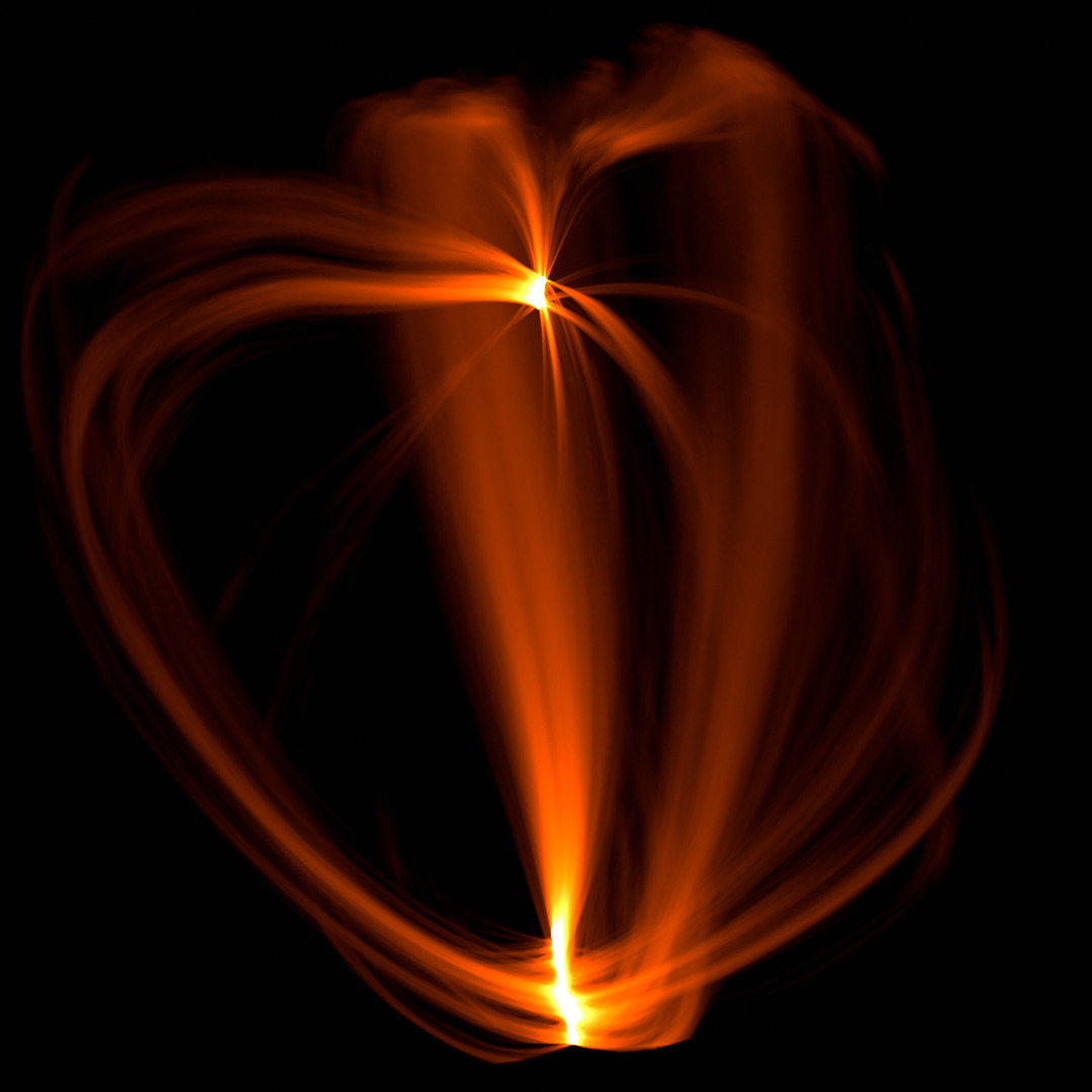 Sun with Sun flare 3D model_3