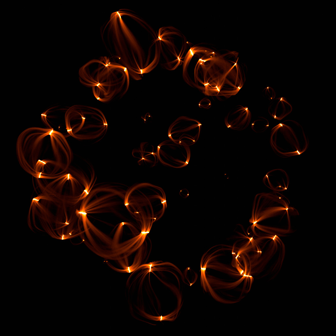 Sun with Sun flare 3D model_4