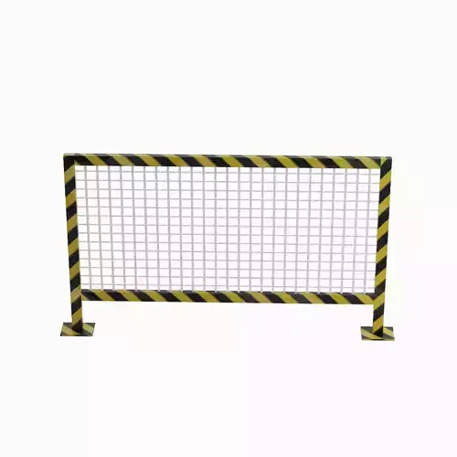 Road Barricade A 01 Low-poly 3D model